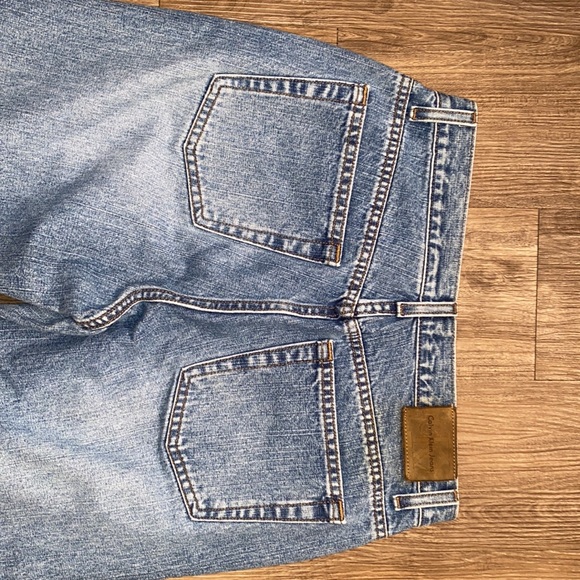 Calvin Klein highrise sand blast boot cut jean - Picture 7 of 9